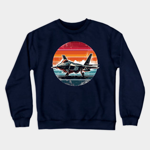 F22 raptor Crewneck Sweatshirt by Vehicles-Art